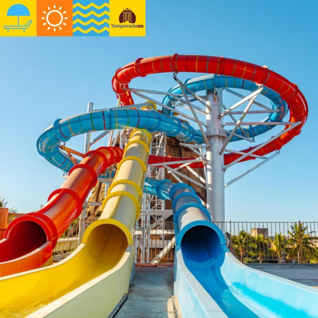 Piazza Com Acesso Ao Acqua Park - Gustavo Aparthotel Caldas Novas Exterior foto